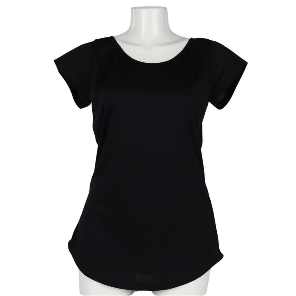 Curved Hem Tee, Umber main image 1