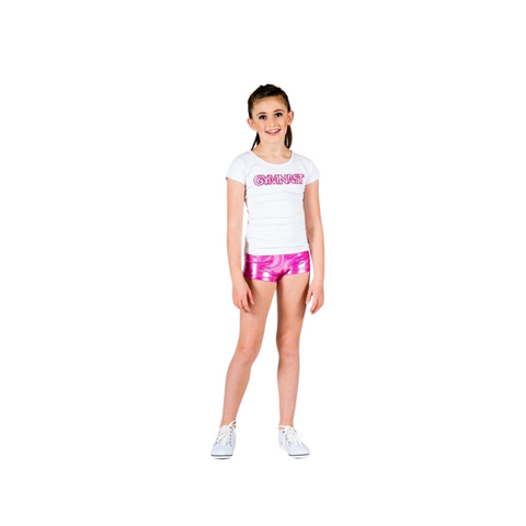 Tee Shirt Applique - Gymnast Child