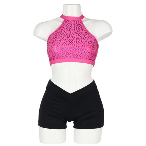 Reckless Croptop Sequin Adult