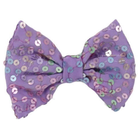 Be Mine Bow Clip Sequinned
