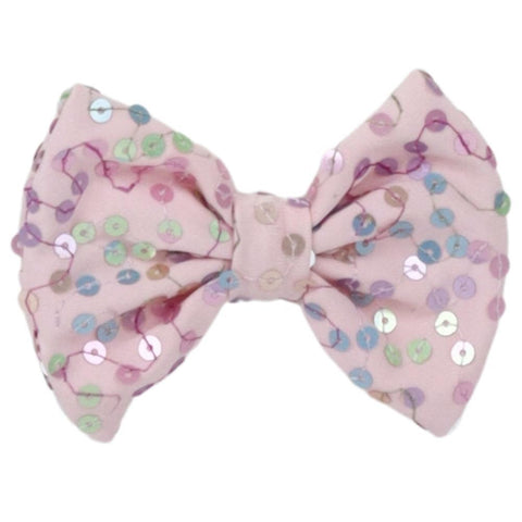 Be Mine Bow Clip Sequinned