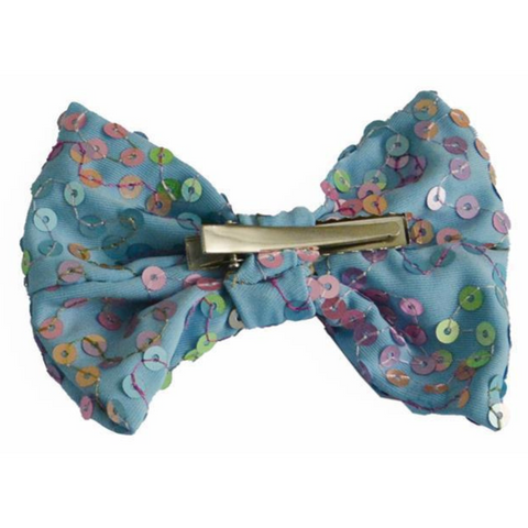 Be Mine Bow Clip Sequinned