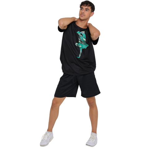 Camo Print Tee Mens Adult