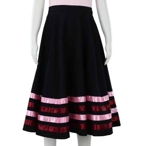 Character Skirt Wide 4 Ribbons
