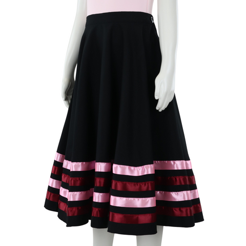 Character Skirt Wide 4 Ribbons