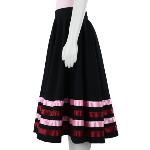Character Skirt Wide 4 Ribbons