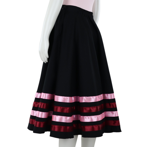 Character Skirt Wide 4 Ribbons
