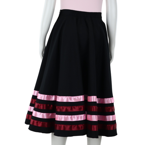 Character Skirt Wide 4 Ribbons