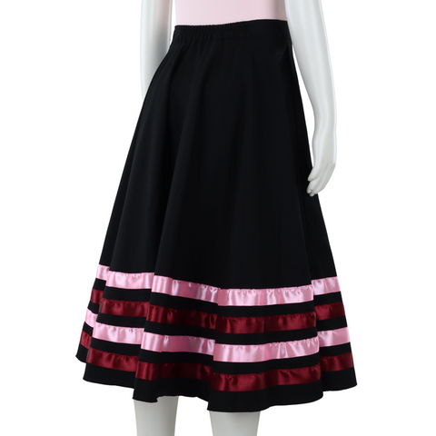 Character Skirt Wide 4 Ribbons