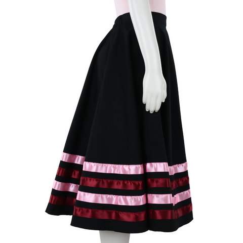 Character Skirt Wide 4 Ribbons