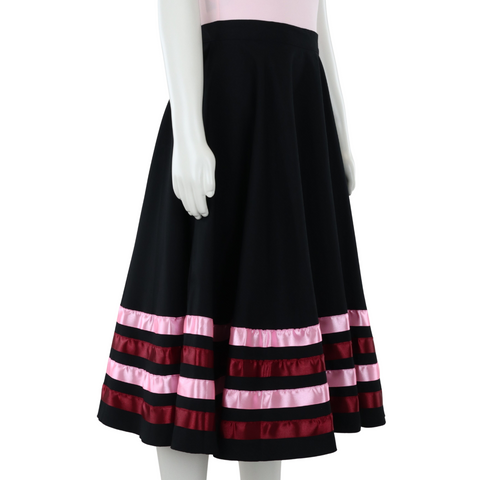 Character Skirt Wide 4 Ribbons