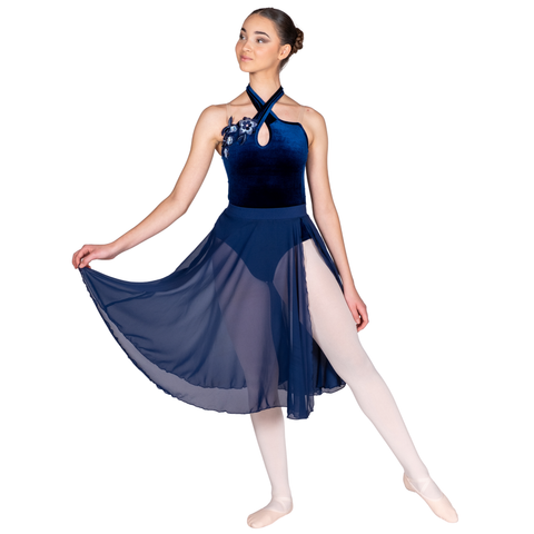 Chiffon Side Split Skirt Adult