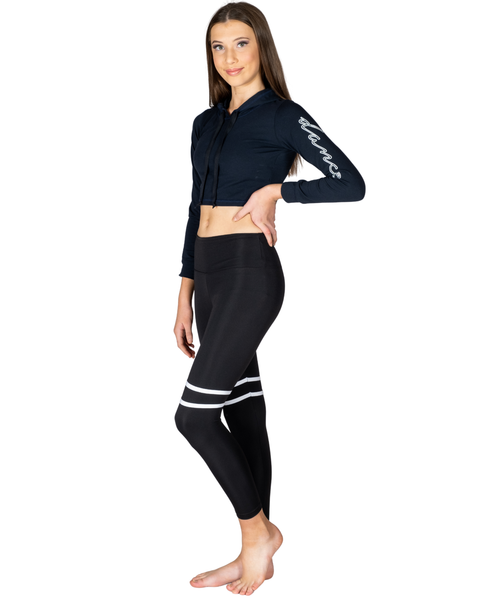 Dance Cropped Hoodie Lotto Fabric Adult