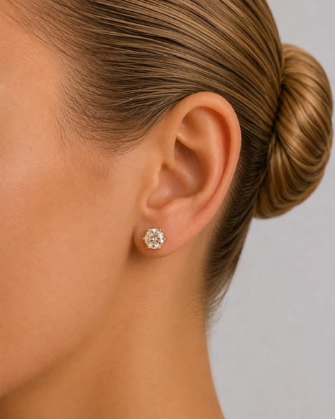Crystal Stud Earrings