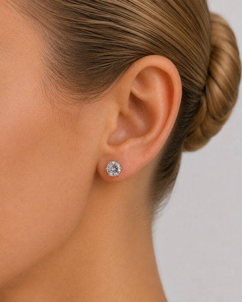 Crystal Stud Earrings