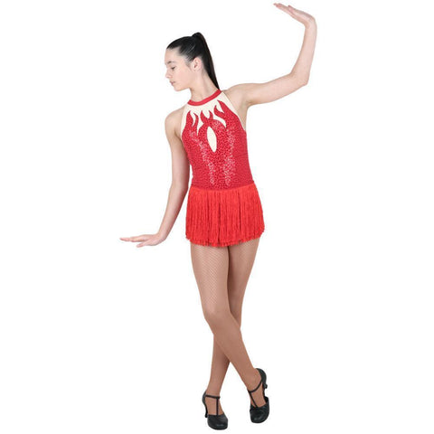 Flame Leotard Adult