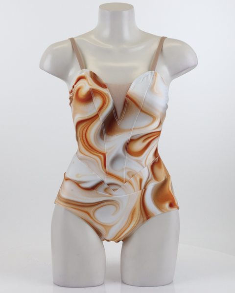Flesh Insert Leotard Adult
