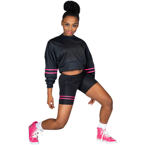 Glitch Croptop Adult