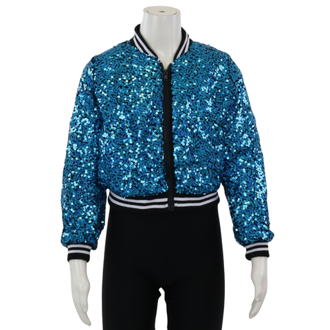 Glitter Bomber Jacket Child