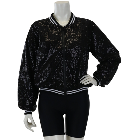Glitter Bomber Jacket Adult