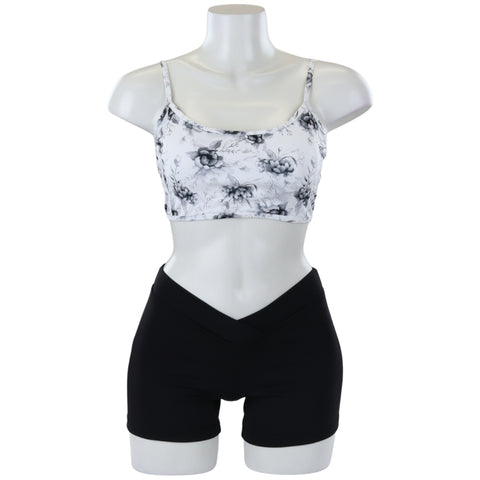 Linear Croptop Winter Rose Child