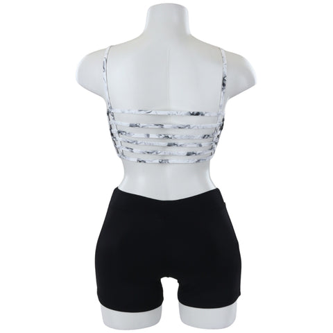 Linear Croptop Winter Rose Child