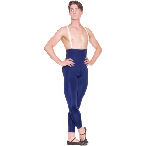 Mens Suspender Leggings Adult