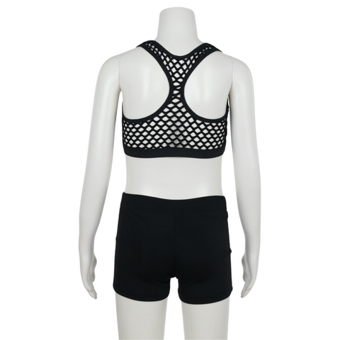 Muscleback Croptop M.Dri-Spider Mesh Adult