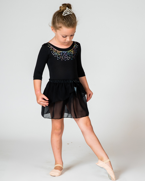 Nina Ballerina 3/4 Sleeve Leotard Child