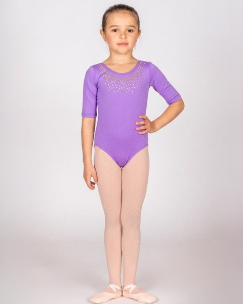 Nina Ballerina 3/4 Sleeve Leotard Child
