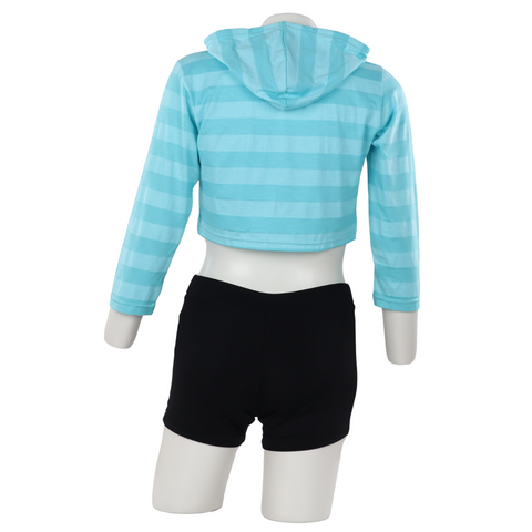 On Pointe Cropped Hoodie Adult