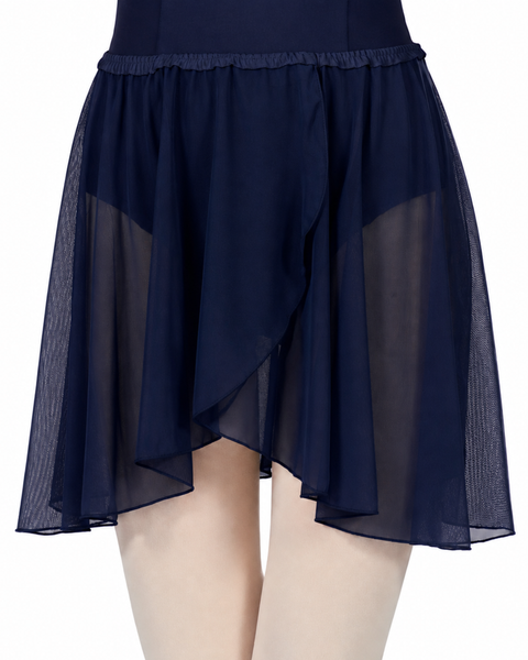 Pull-On Wrap Skirt Mesh Child