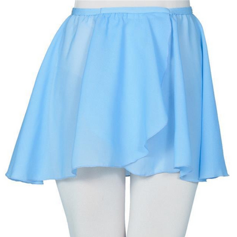 Pull-On Wrap Skirt Chiffon Child