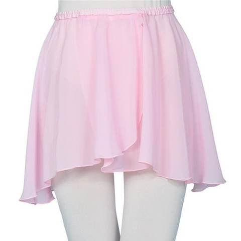 Pull-On Wrap Skirt Chiffon Child