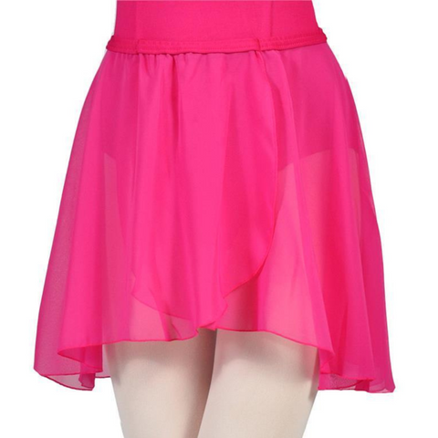 Pull-On Wrap Skirt Chiffon Child