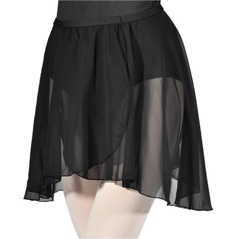 Pull-On Wrap Skirt Chiffon Adult