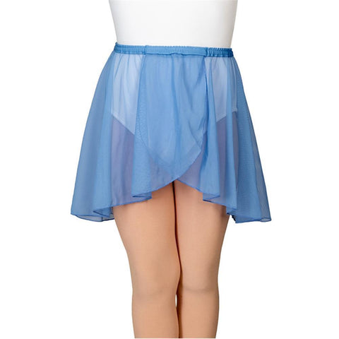 Pull-On Wrap Skirt Chiffon Child