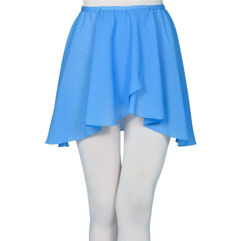 Pull-On Wrap Skirt Chiffon Child