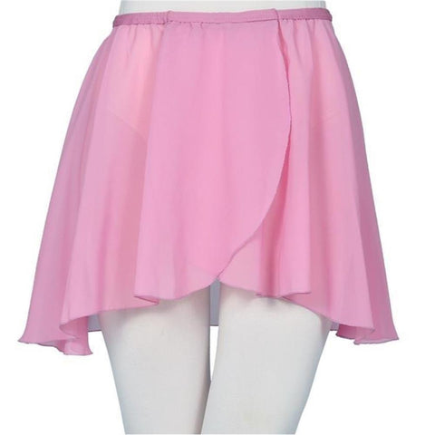 Pull-On Wrap Skirt Chiffon Child