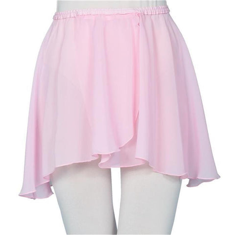 Pull-On Wrap Skirt Chiffon Adult