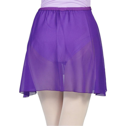 Pull-On Wrap Skirt Chiffon Adult