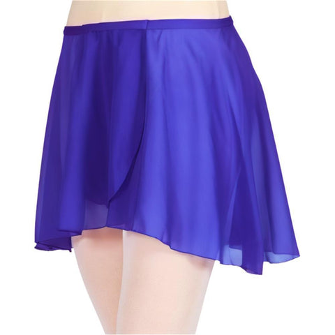 Pull-On Wrap Skirt Chiffon Adult