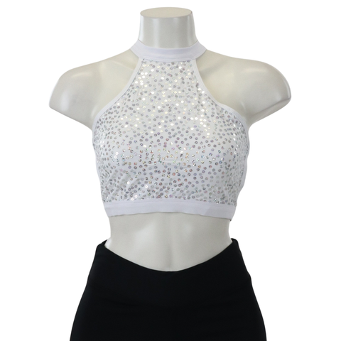 Reckless Croptop Sequin Adult