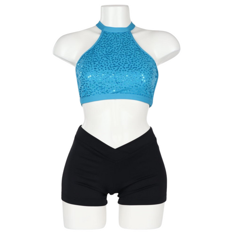 Reckless Croptop Sequin Adult