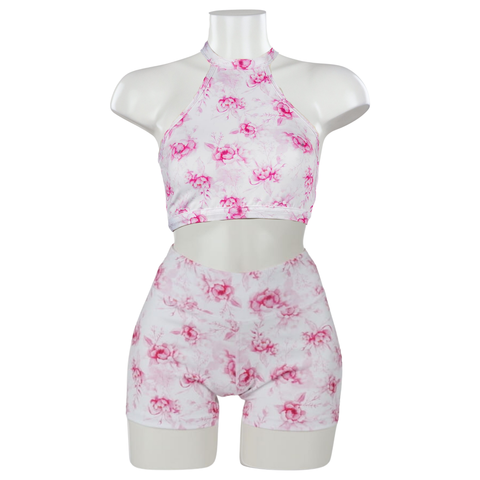 Reckless Croptop Winter Rose Adult