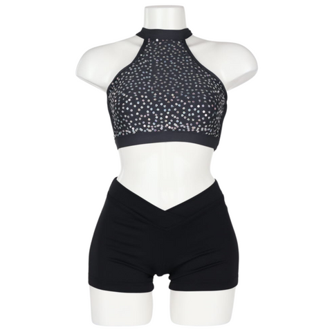 Reckless Croptop Sequin Adult