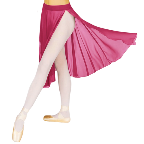 Chiffon Side Split Skirt Adult