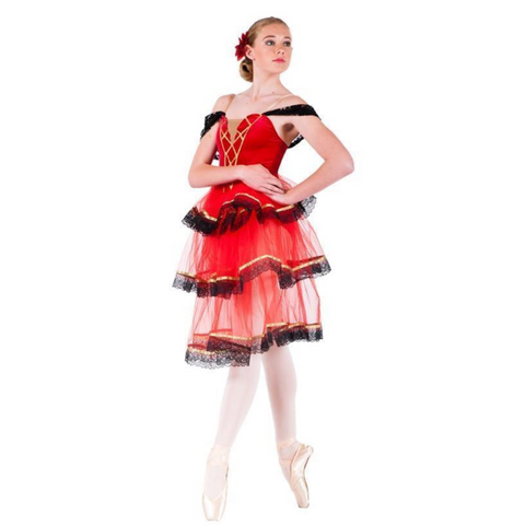 Spanish Rose Tutu Adult