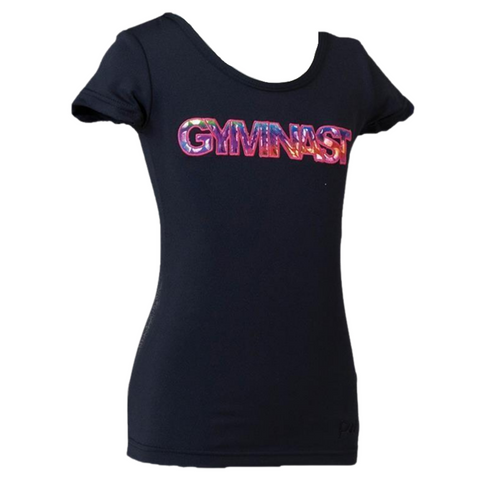 Tee Shirt Applique - Gymnast Adult