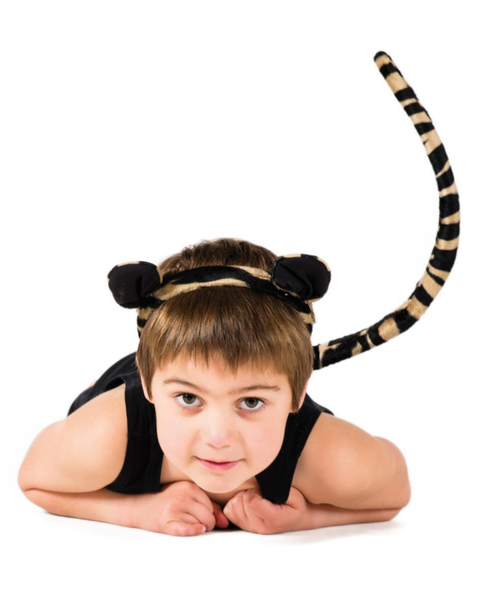 Tiger Head & Tail Set Child